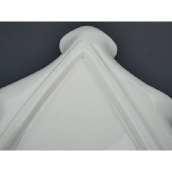 Mikasa Fine China Holiday Elegance Christmas Tree Shaped Serving Dish - Picture 9 of 11